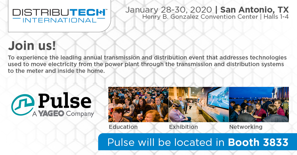 PulseElecNetwk's tweet photo. Distributech is just around the corner...we are located in Booth 3833!
https://t.co/FmPaFz6JG0 https://t.co/jFFQjttF1f