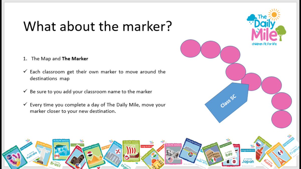 MattDomville2's tweet photo. Daily Mile Destinations now has a personalised Teacher Led Assembly!!!

Sign-up to #DailyMileDestinations using the link below to receive all the necessary resources! 

https://t.co/pep0ubjWFU

Where will your journey take you?
#GMDailyMile https://t.co/Blphl2P73f