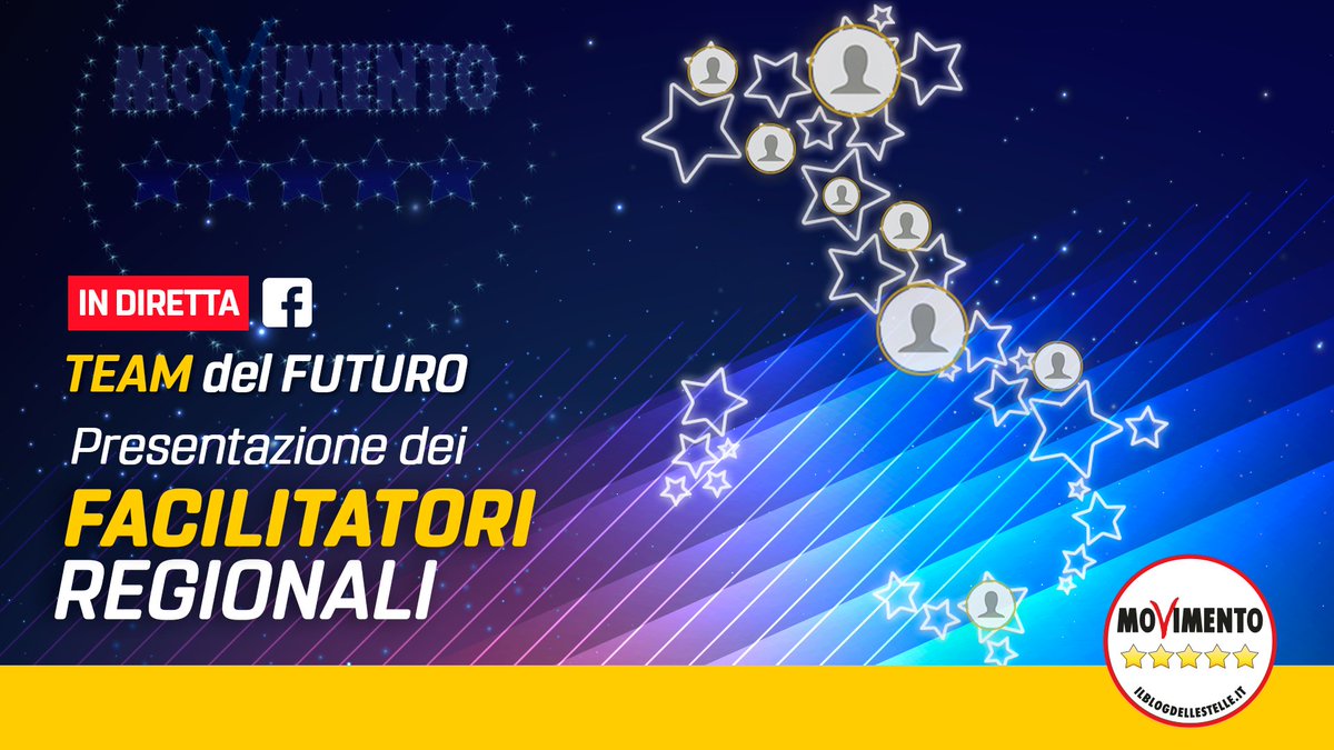 🔴 In diretta da Roma, l’incontro con i facilitatori regionali del #TeamDelFuturo!

Collegatevi bit.ly/TeamFuturo
