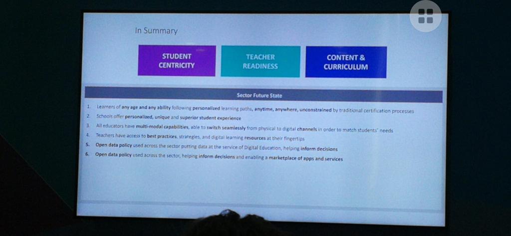 Kuuntelemassa Saudi-Arabian visiota miten teknologia ja digitaalisuus muuttaa koulutusta. Kaikessa painottuu taloudellisen kasvun tavoittelu. Onneksi meillä kehittämisessä on aivan toiset lähtökohdat. Mielenkiintoista kuunneltaa kuitenkin. @KantolaAnnika #Bett2020 #helsinkioppii