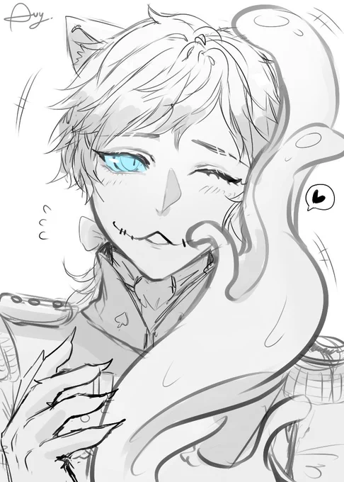 My heart went doki doki when I saw him ♥️

#第五人格 #NaibSubedar #IdentityV #fanart 