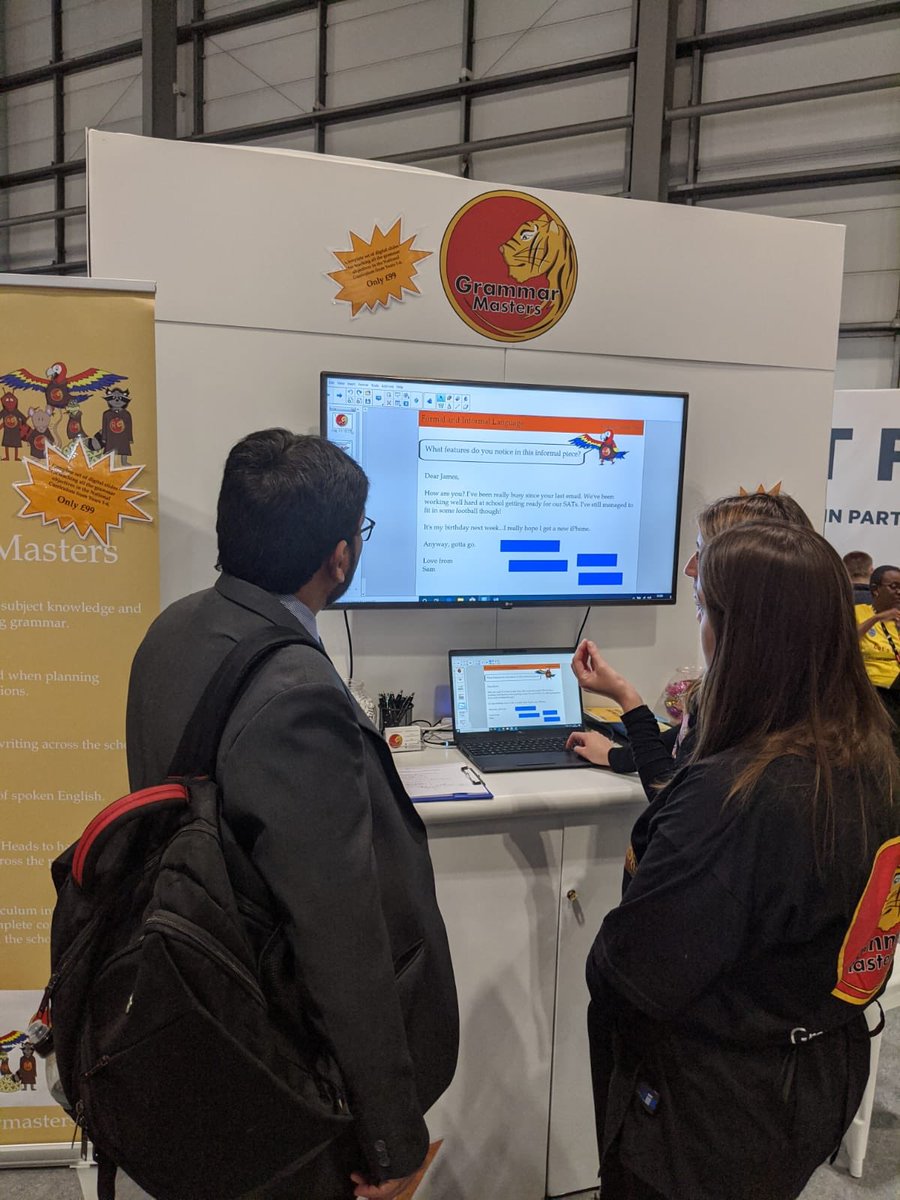 More successful meetings at the <a href="/Bett_show/">Bett Global</a> Come and meet us at Stand FS10 #BettFutures #EdTech <a href="/besatweet/">BESA</a> <a href="/NinaIles/">Nina Iles</a> #English #Grammar #Classroomresources #Teaching