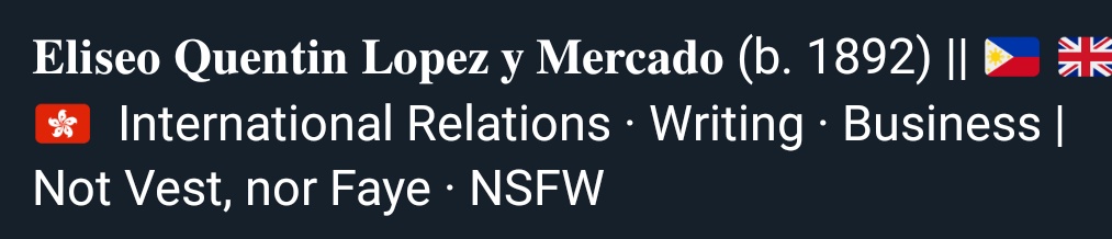 Mercado, huh.