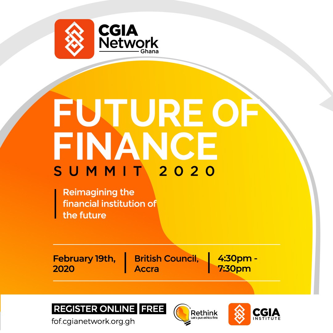 thepaulfrimpong's tweet photo. #FOF2020 || https://t.co/q51Omh6iAM The CGIA Network Ghana presents the Future of Finance Summit 2020.
RESERVE A SEAT ONLINE: https://t.co/q51Omh6iAM #cgiainstitute #cgia #futureoffinance #fof2020 #cgiaghana #cgianetworkghana https://t.co/8oUAgMI9X9