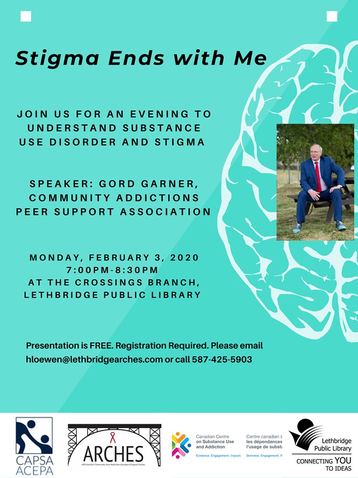ARCHESLeth's tweet photo. Join us for our Stigma Ends with Me event on February 3! RSVP is required. See below for more details. https://t.co/yimdhhSI8y