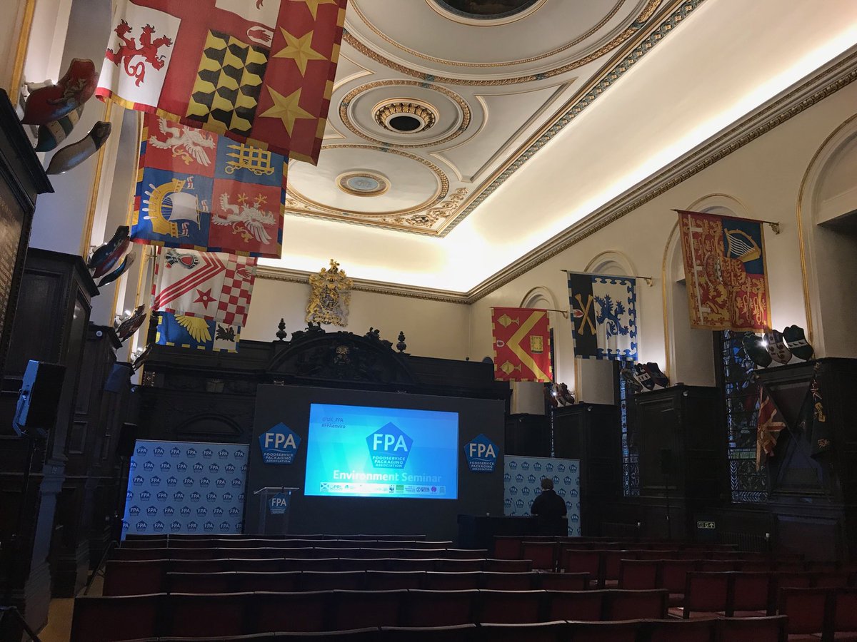 Thank you to ⁦@StationersHall⁩ fabulous venue for today’s #FPAenviro seminar #cityoflondon #liveryhall