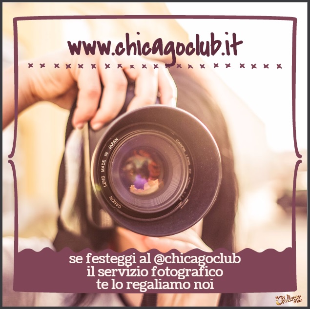 ChicagoClub_it's tweet photo. Se #Festeggi al #ChicagoClub
Ti #Regaliamo il servizio #fotografico e la #torta...
#Scopri di più ➡ https://t.co/b6eNE9aq48
☎ 081/5875782 📩 info@chicagoclub.it
📞 339.6709247 - 333.2284918 (#whatsapp)
https://t.co/nuzjCKkV7l
https://t.co/2p24Y9SDXq
.
#festeprivate #18anni https://t.co/16lNEQZvc8