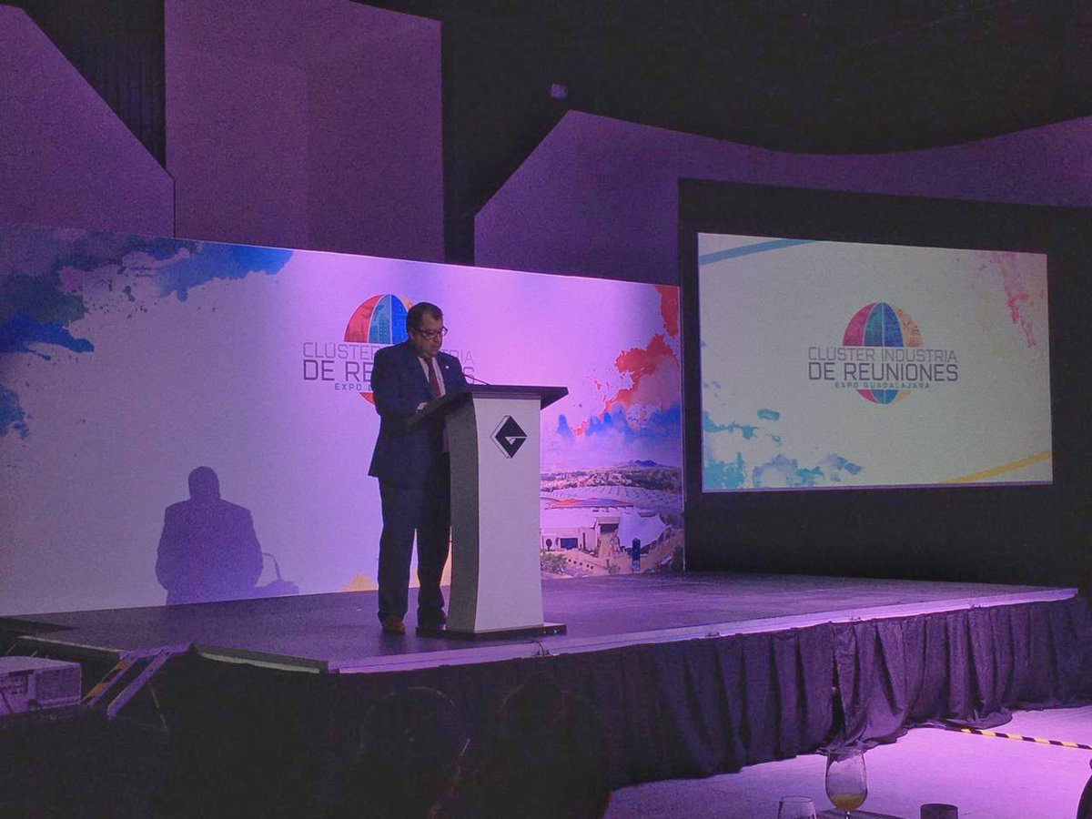 Gracias por acompañarnos a la presentación del Clúster Industria de Reuniones Expo Guadalajara, un gran proyecto para #Jalisco #Guadalajara #IndustriadeReuniones