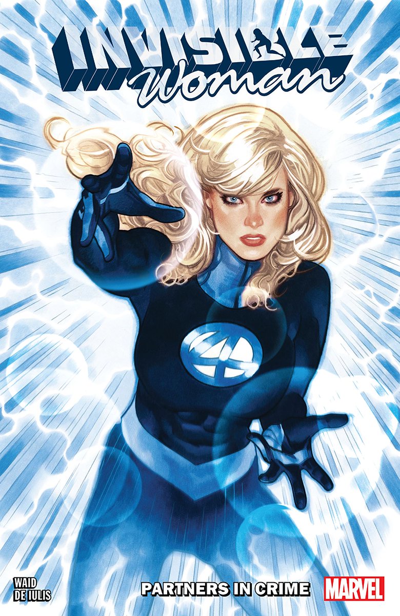 TheBigBang_'s tweet photo. Out this #NCBD! 

INVISIBLE WOMAN: PARTNERS IN CRIME TP

By @MarkWaid, @MattiaIulis, @JoeCaramagna, @shanera8, @AlannaWrites, @TomBrevoort, @jengrunwald, @kdotwoody, @Caitlin_Renata, @MarkDBeazley, #AdamDelRe and #JeffYoungquist

Cover by @AH_AdamHughes https://t.co/5cTbjFpHt0