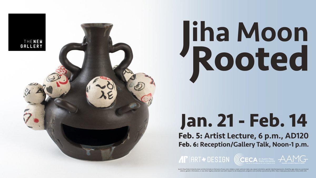 Art+Design Opens 2 Exhibits - Jiha Moon: Rooted and Carla Repice: The White Problem - mailchi.mp/edd1d245de6f/a…