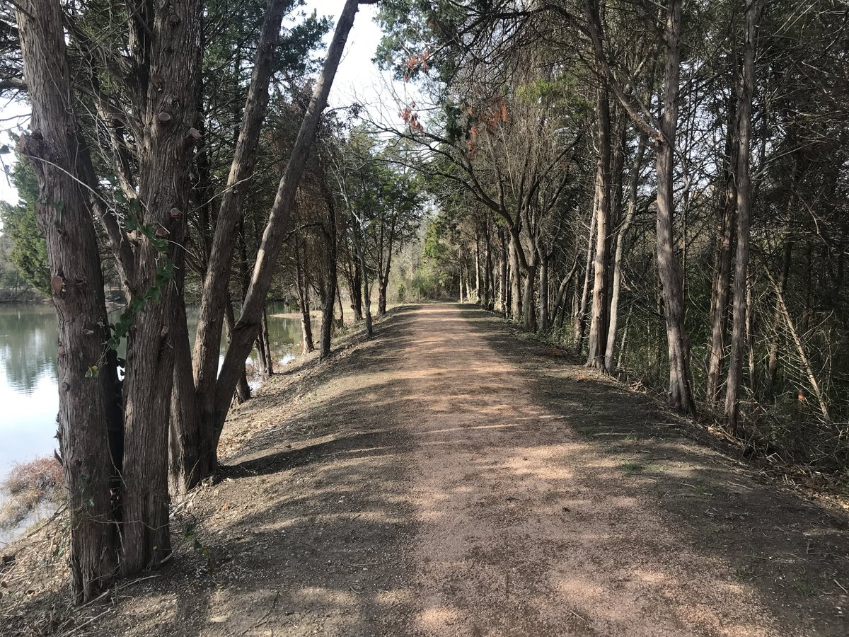 laterrastudio's tweet photo. Wrapping-up the finishing touches to the DeSoto Ranch Nature Trail in @desototx ~ @TPWDnews grant money providing enhanced quality of life to the #DFW region! https://t.co/Y4pIGujKGb