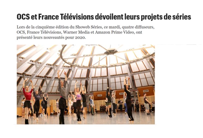 gdementhon's tweet photo. À l’occasion du #showeb (@lefilmfrancais), @OCSTV
a annoncé l'un de ses projets: "L’Opéra", #série de 8x52’ avec notamment @RPersonnazoff
Début du tournage➡️ 2 mars. 💃🏽🕺🏽 #VictoriaProduction /
@GroupeTelfrance @palaisgarnier @operadeparis @le_Parisien
https://t.co/MtiHanng5n https://t.co/yVvhgCqHz9