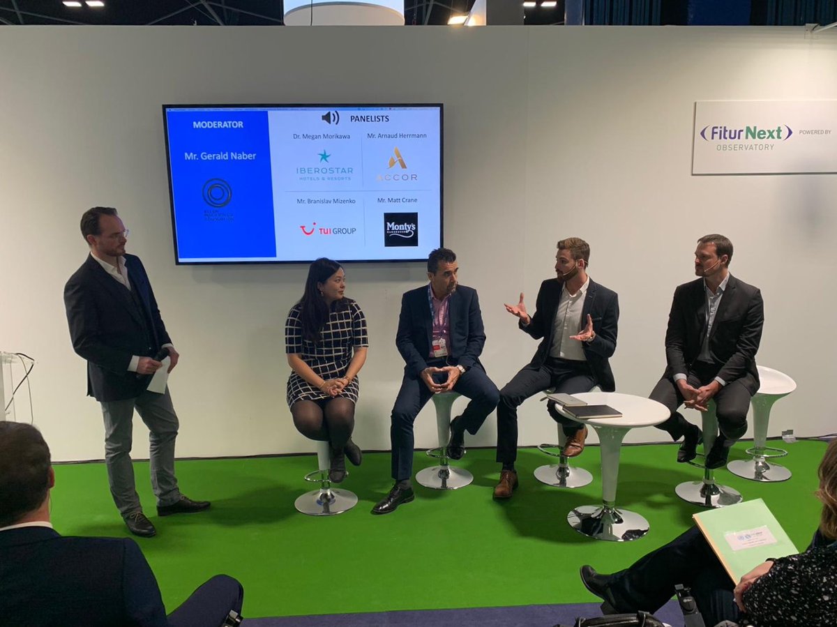 Leading tourism businesses discussing the sector’s commitment to join the #GlobalTourismPlasticsInitiative with <a href="/circulareconomy/">Ellen MacArthur Foundation</a>. Uniting behind this common vision and shifting towards circularity in the use of plastics is fundamental to accelerate sustainability in tourism.