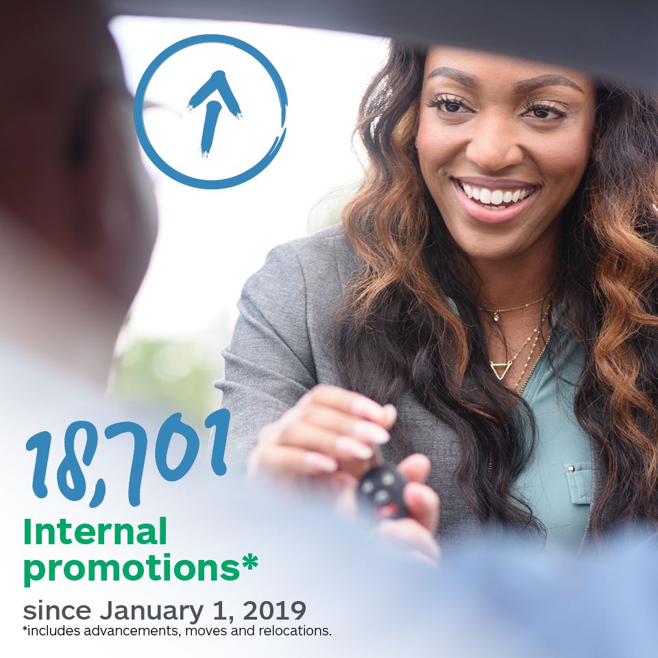 Congratulations to the 18,701 Enterprise employees who took their #careers to the next level in 2019🙌 Want to find out what our promote-from-within culture is all about? Learn more about opportunities at Enterprise: buff.ly/2txWBS5 ^SM