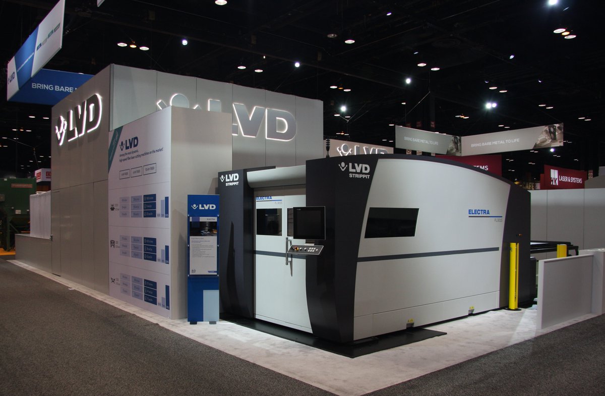 DimensionCraft's tweet photo. New from the DCI blog - client LVD Strippit @FabtechExpo U.S. several months ago in Las Vegas #b2b #tradeshow #exhibit  https://t.co/0bX2xaPfya https://t.co/qbmyuFit7O