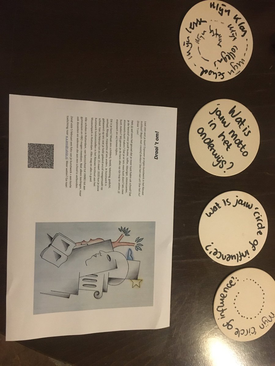 broedplaats010's tweet photo. Iedere #leerling heeft talent. Dat wordt niet altijd gezien op #school. Om onzichtbare talenten zichtbaar te maken, organiseert een team van @broedplaats ism. ⁦⁦@NieuweInstituut⁩ een speciale expositie #innovatie #onderwijs https://t.co/8uugJ7hYiG