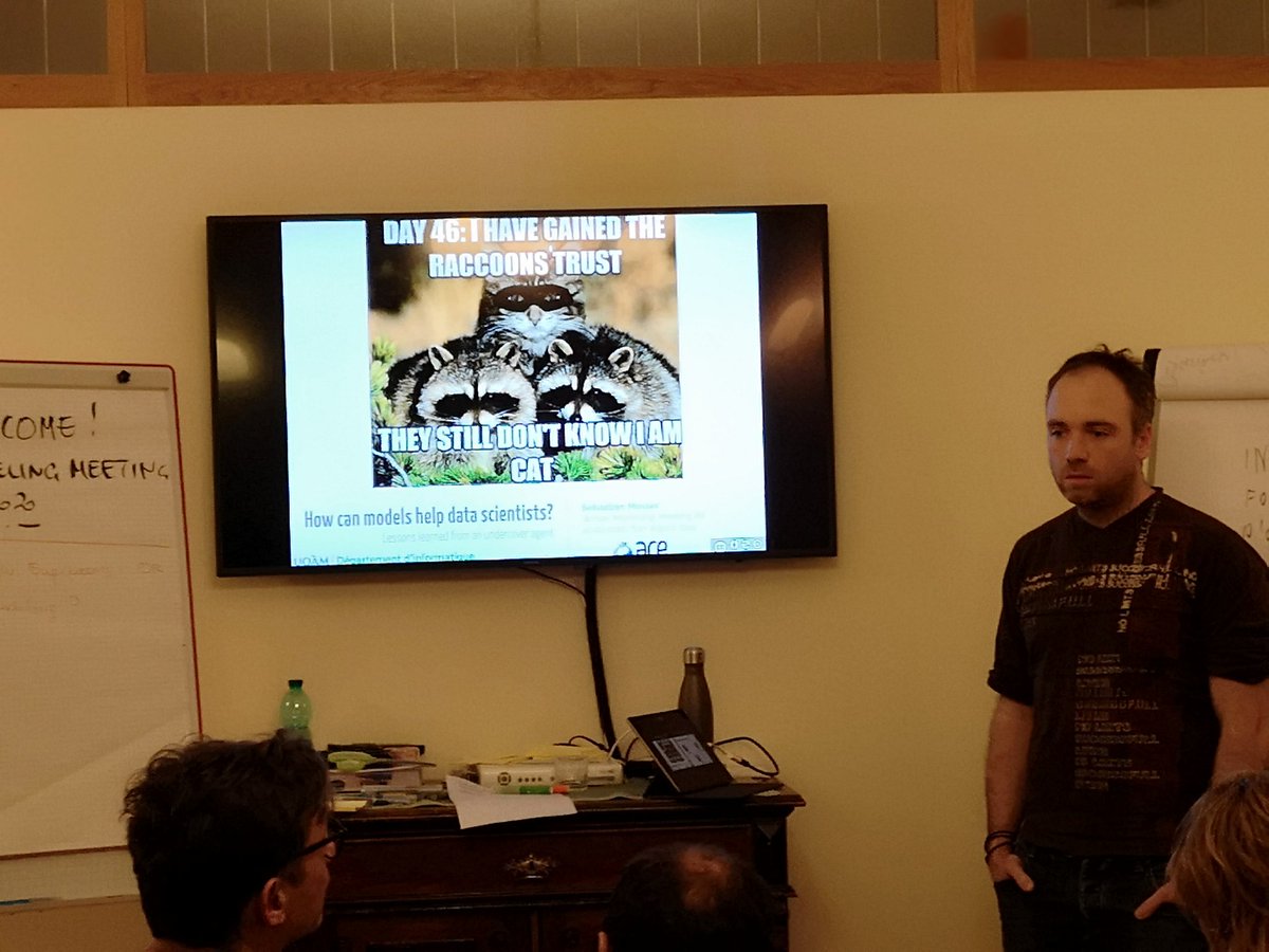 jmbruel's tweet photo. Surviving sickness, brave @petitroll is sharing is experience and views on collaborating with data scientists. #WMM20 https://t.co/xmcOXJcM2K