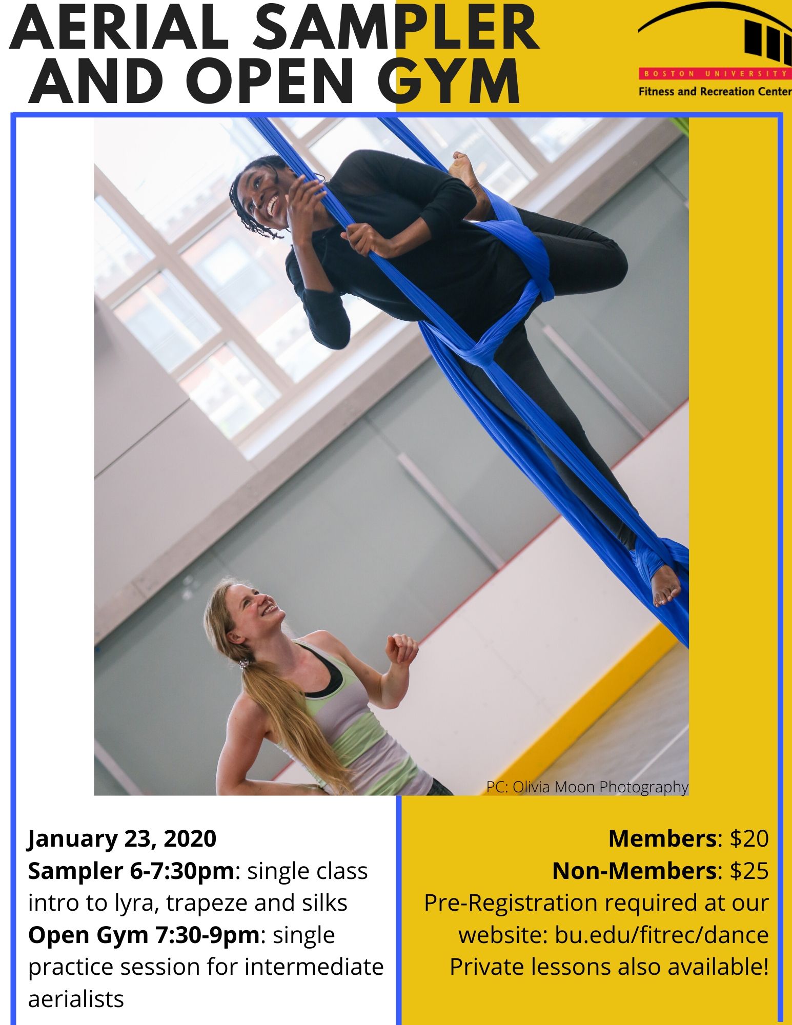 dance classes boston university