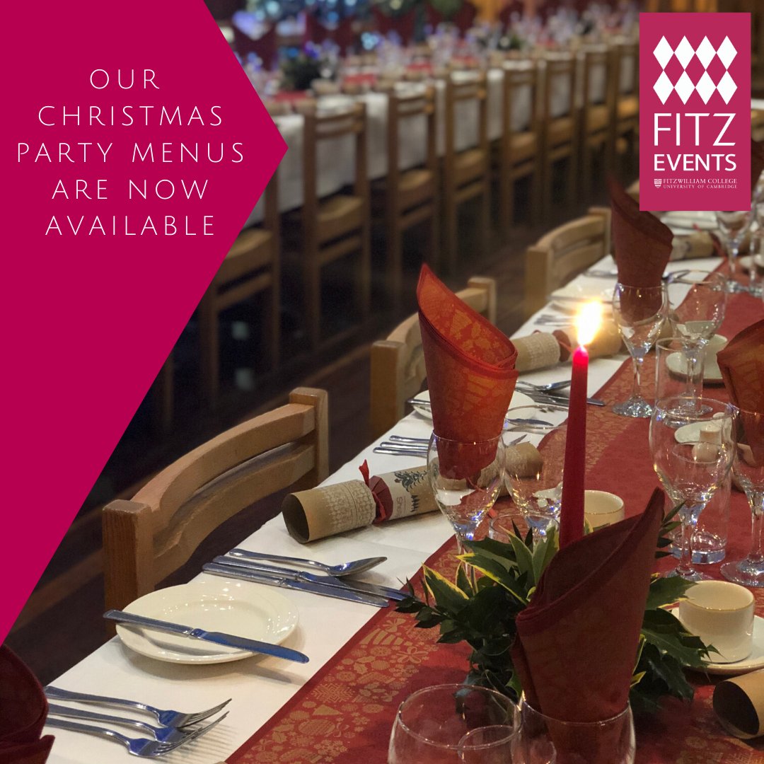 Fitz_Events's tweet image. Planning a party? Or better yet a Christmas party? Our Christmas menus are now available and this year include Champagne and Canapés reception! Don't hesitate to call #fitzeventsteam 01223 332040 to reserve a date in December fitz-events.com/christmas #fitzmas2020