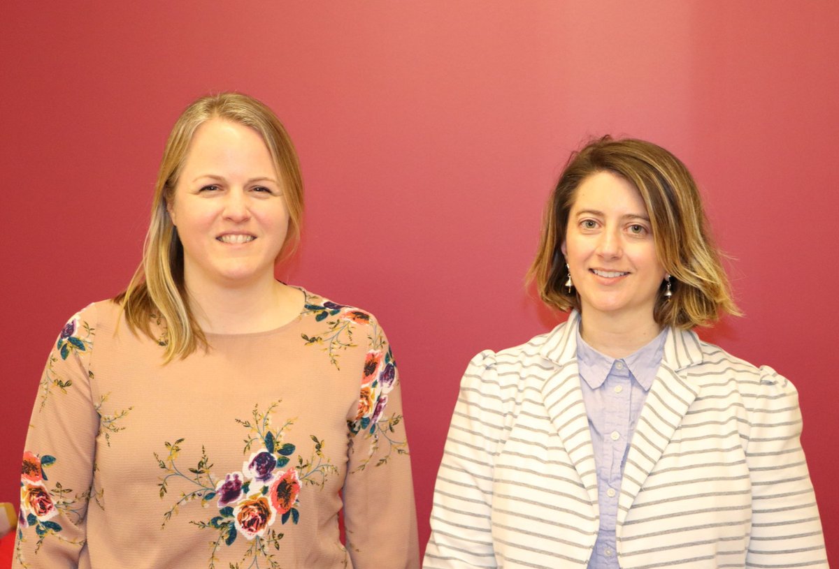 Emily Lilley (L), Mid Atlantic Twin Registry & Amy Lutero (R), Sponsored Programs