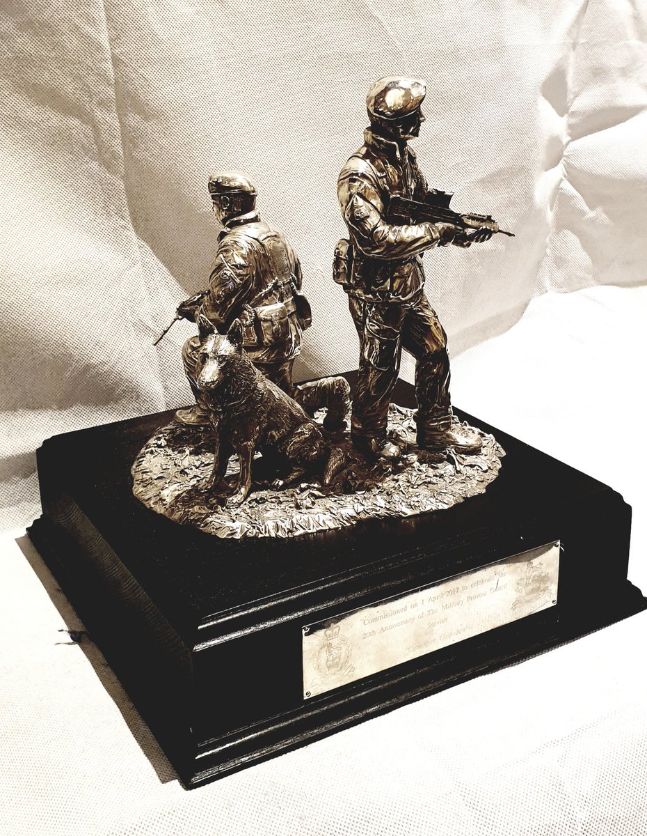 silverladyltd's tweet photo. Great few days so far at the new Officers Mess Worthy Down updating the silver valuation and creating a new database.
Some stunning pieces so far.@AGCSgtMaj @AGCReserve @AgcSport @AgcSandhurst @ArmySPSHead @ArmySPSSM @AGCMuseum @RHQ_The_RLC @1RegtRMP @3RMP1 #silvervaluation https://t.co/NMvdiMMEgY