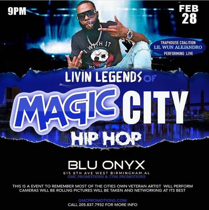 THCENT205's tweet image. #LilWunAlejandro LIVE!!! #Bham #BlueOnyx Feb 28th 2k20! #THCMG #GMF #MMG 💪🏾🥶💙