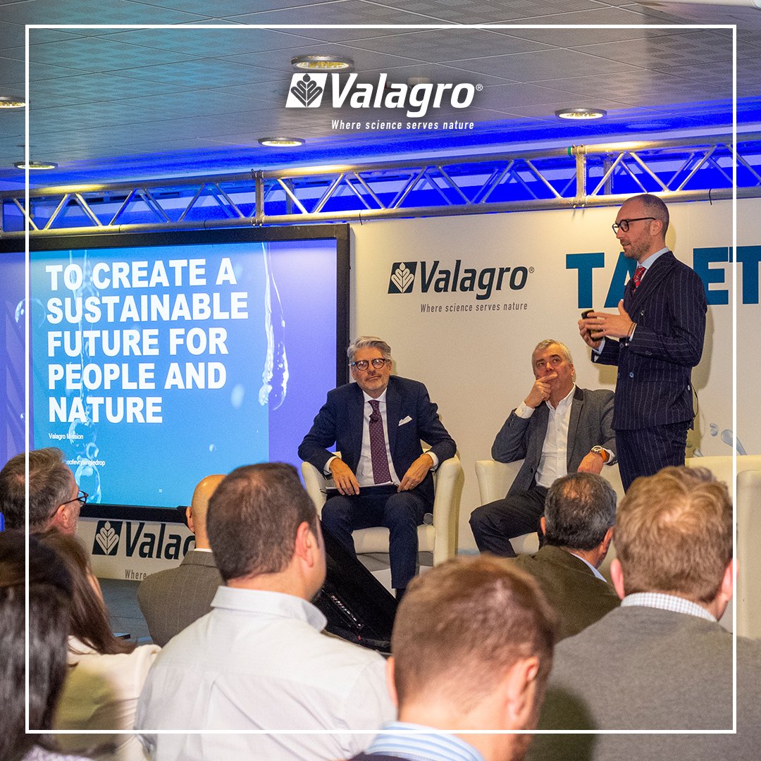 SyngentaBiolog's tweet photo. The 2020 Global Marketing and Sales Meeting is taking place in Rome these days. The focus was on Talete and #sustainable #water management, which is a challenge consistent with Valagro's mission and also shared by international organizations such as FAO! https://t.co/BVjPTO0xO8