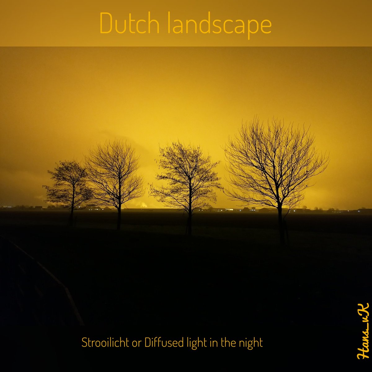 _hans_vk_'s tweet photo. #yellowsky #strooilicht #deffusedlight #lightpollution #DutchLandscape #diffusedlight Een mooie gele lucht boven de kassen in #ZH https://t.co/rBkHQCwJuC