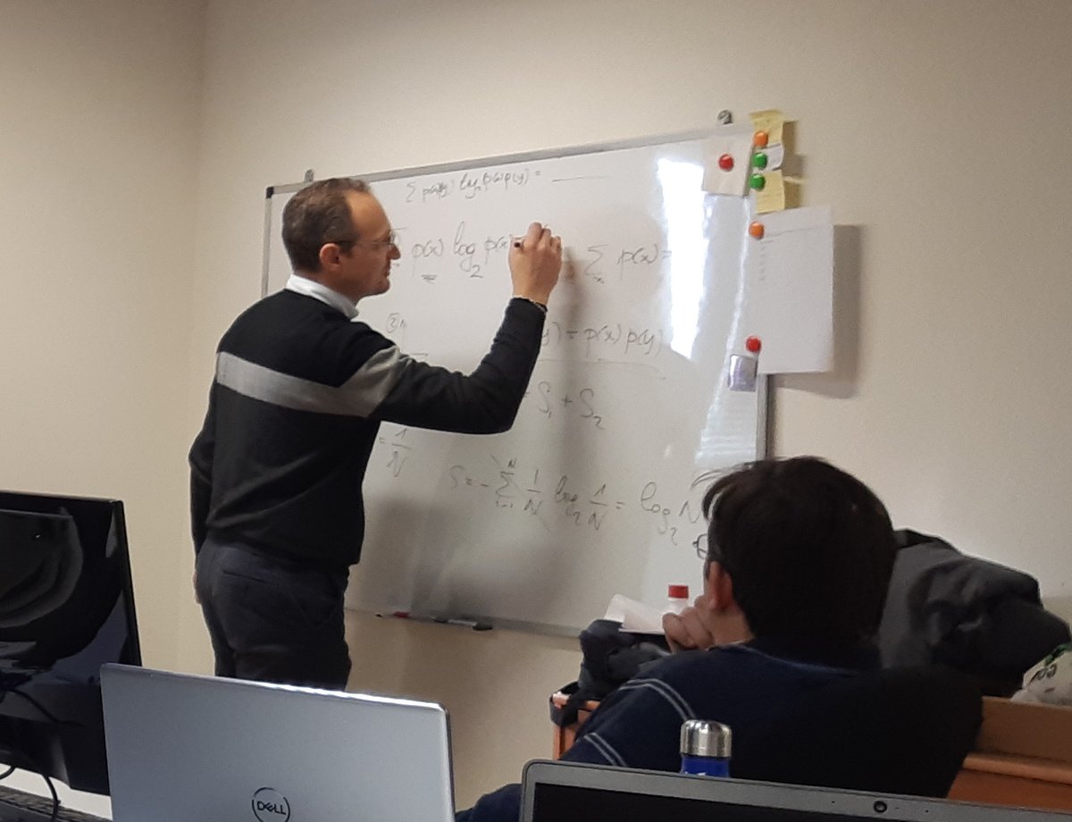Today Davide Castagni Fabbri is providing his colleagues something more than a flavor of that relatively new scientific discipline called Quantum Information Theory.

#science #physics #technology #research #engineering #quantumPhysics #eikontech #journalclub