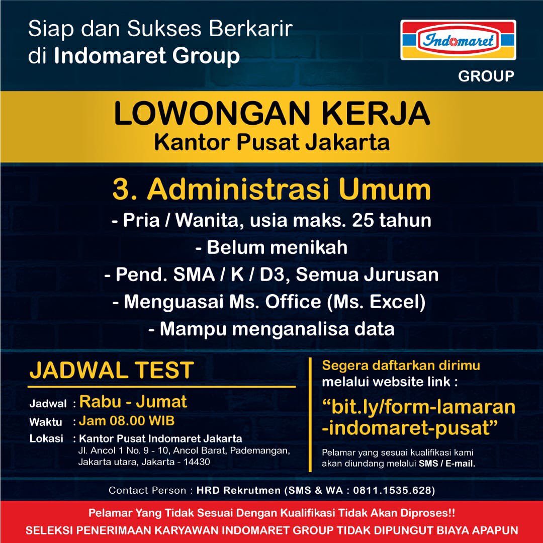 Lowkerjakarta Hashtag On Twitter