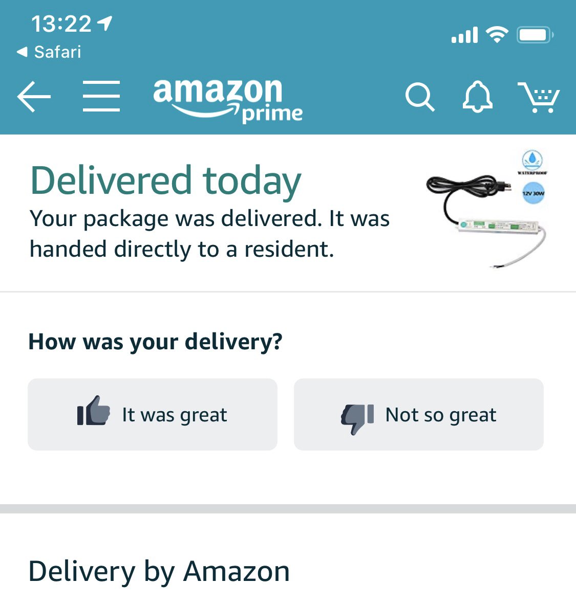 jsjacob's tweet photo. @AmazonHelp Please tell your drivers not to mark deliveries as “handed directly to a resident” when no one was home. https://t.co/xxQGKOK6cJ