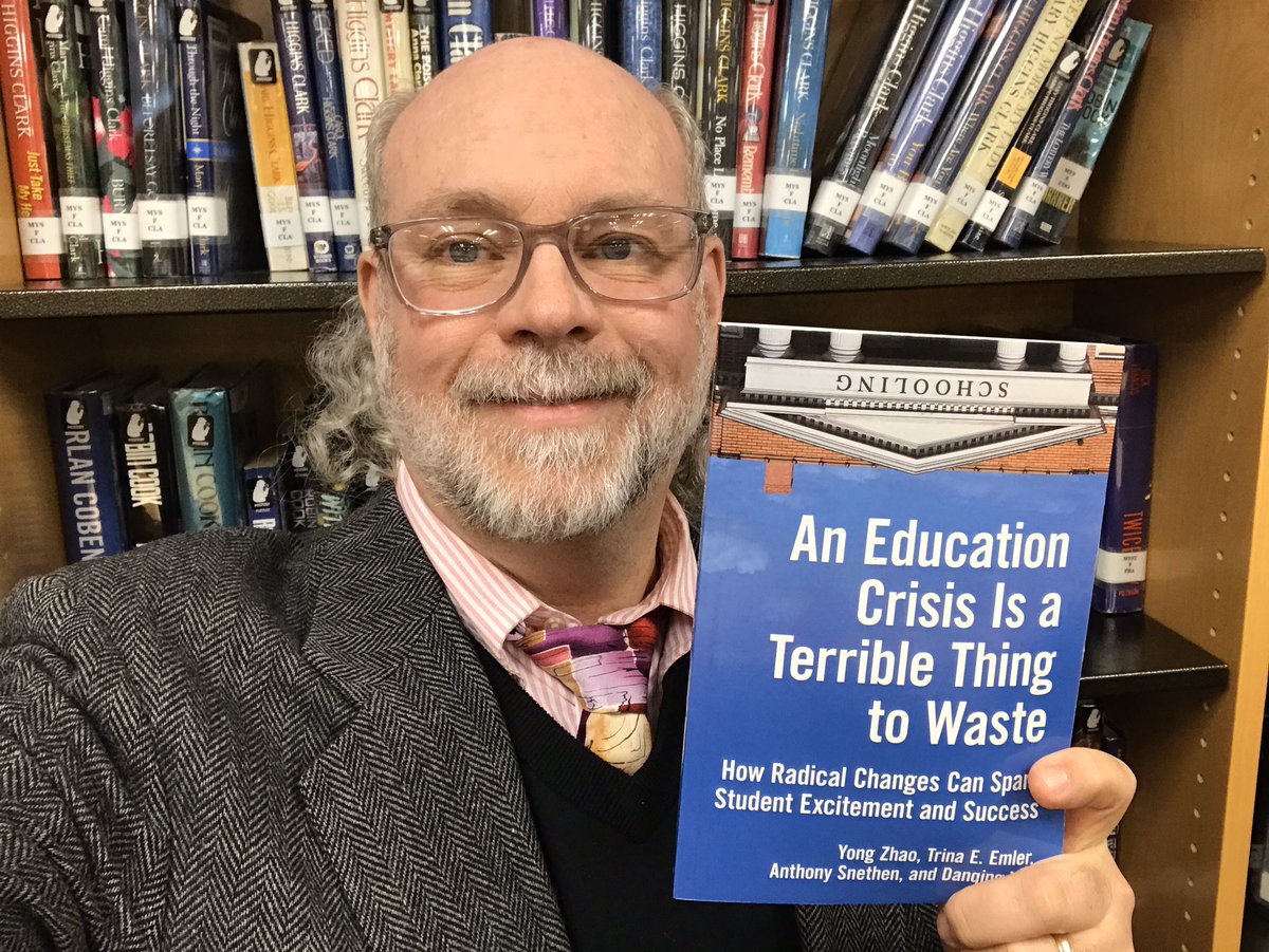DiLEnews's tweet photo. Glad to support @PottgroveHSLib on #libraryshelfieday If you’re an educator you have to check out Zhao’s book! https://t.co/4ajZp6Fjne