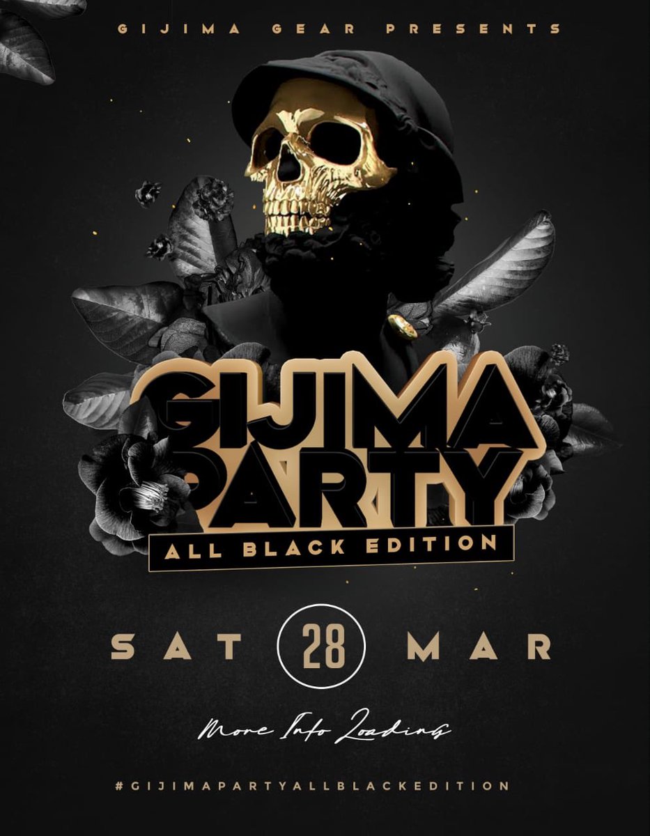 gijima_gear's tweet photo. The wait is Over!!! 

Are you ready for the Gijima Party All Black Edition💯💯💯 

#GijimaParty
#AllBlackEdition 
#GijimaMovement
#MoreInfoComingSoon
#KeepItLocked https://t.co/aKa4WF3C7u