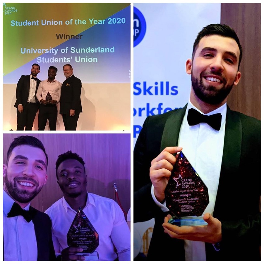UniOfSunComms's tweet photo. The University's Students' Union has been recognised nationally for their commitment to equality and diversity at the National Centre for Diversity Awards
#NCFD2020 @NCFDiversity @sunderlanduni @sunderlandsu https://t.co/F4Cj4Bb2ch https://t.co/lQvmRyHDOk