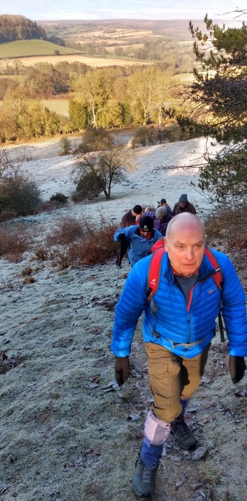This months RWG pub walk on Tues 21st January went from the Moors Inn Appleton le Moors and finished there. 10 walkers with 8 having a pub lunch An excellent 6.5 mile walk led by Eric, seen here heading uphill to Cropton...
©Crown copyright 2020 Ordnance Survey Media 010/20