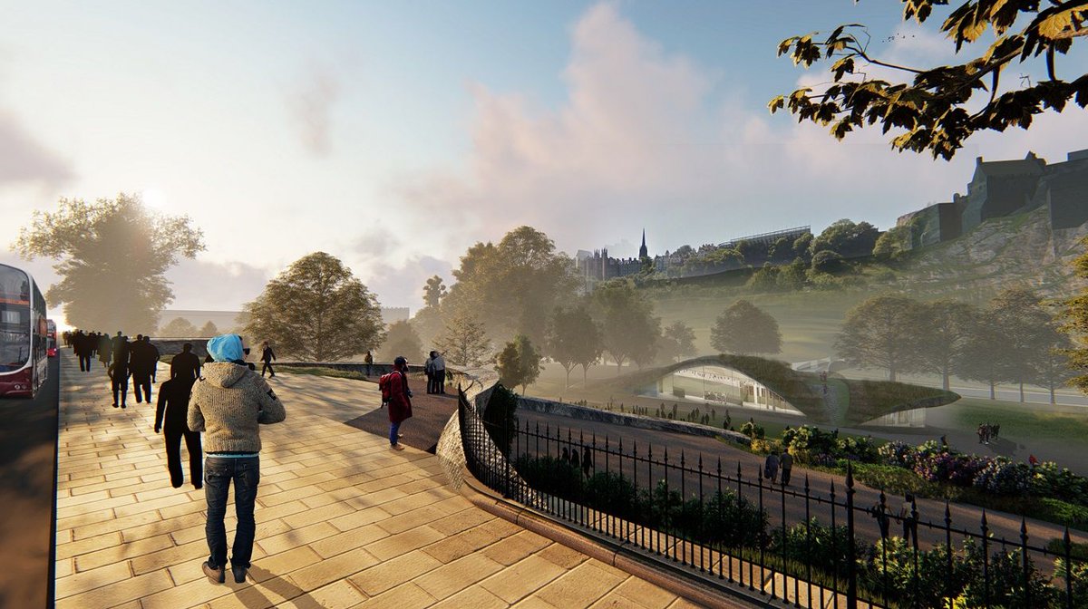 A good idea or a bad idea? West Princes Street Gardens vision gains public support buff.ly/2G3zxx7 #construction #scotland #edinburgh #concrete #princesstreetgardens