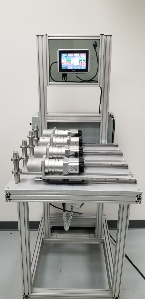 The experts at Elite created this #reliabilitytesting stand for a medical product! Pretty cool, huh? #machining #automation #control #test #lifecycletest #cncmachining #plccontrol