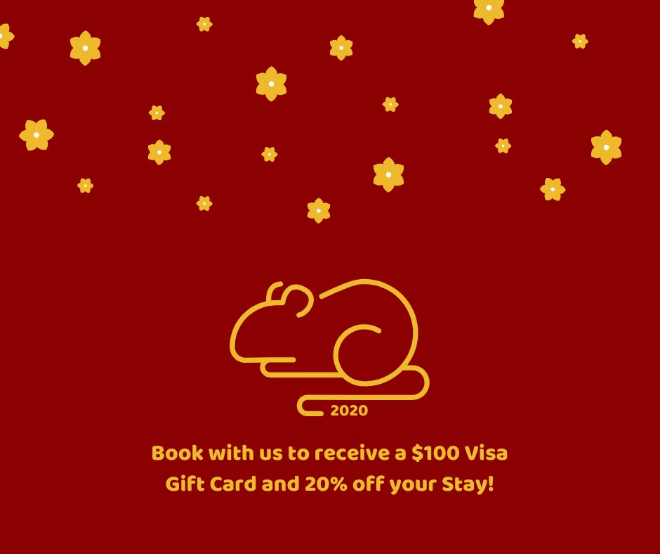 Coming to Vancouver to celebrate Lunar New Year? 🎉 Take advantage of our ongoing Roaring 20s Promotion! Receive 20% off and a $100 Visa Gift Card for the 1st night and an additional $50 Gift Card for each subsequent night stayed! #ListelLiving

Book now: bit.ly/37RD4u8