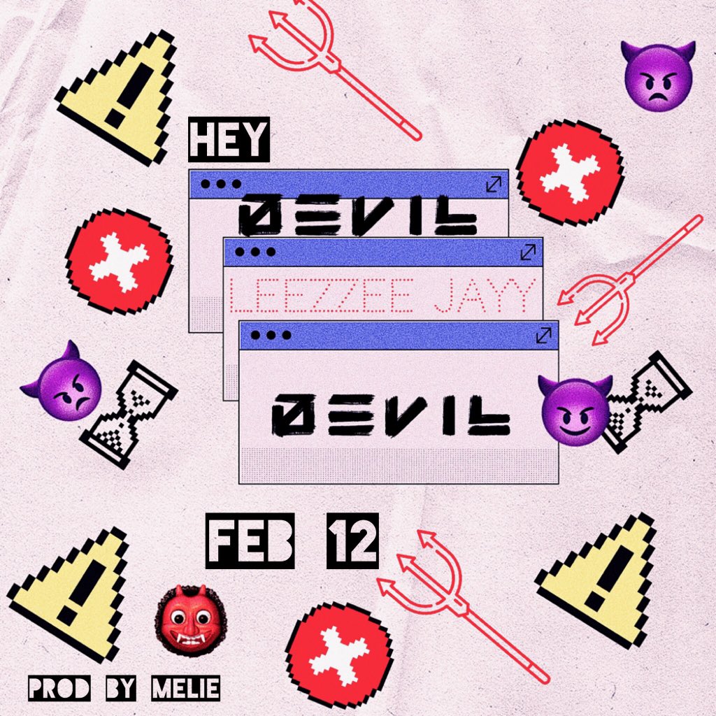 leezbutter's tweet image. My new song #heydevil will be out on the 12th day of February. If you come across this please share and anticipate 💚
