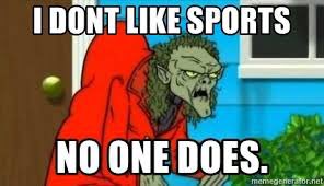 JonathonMasters's tweet photo. Me going through my Twitter feed and seeing all the stick and ball sport stuff https://t.co/xKttdGheqx