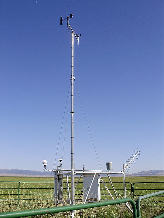 Example of a Remote Automated Weather Station in Nevada.

Photo credit By Famartin - Own work, CC BY-SA 3.0, https://commons.wikimedia.org/w/index.php?curid=26864657