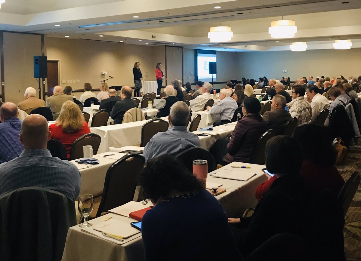 soton78's tweet photo. Packed room today in Greenville for our CLE program! Thank you to Deana Brocker of @BrockerLaw and Melody Jolly of @cshlaw for joining our Claims attorneys on stage to present the material. #putintopractice #riskmanagementtips #LMValue #LMontheroad https://t.co/tvjyBzZfbI