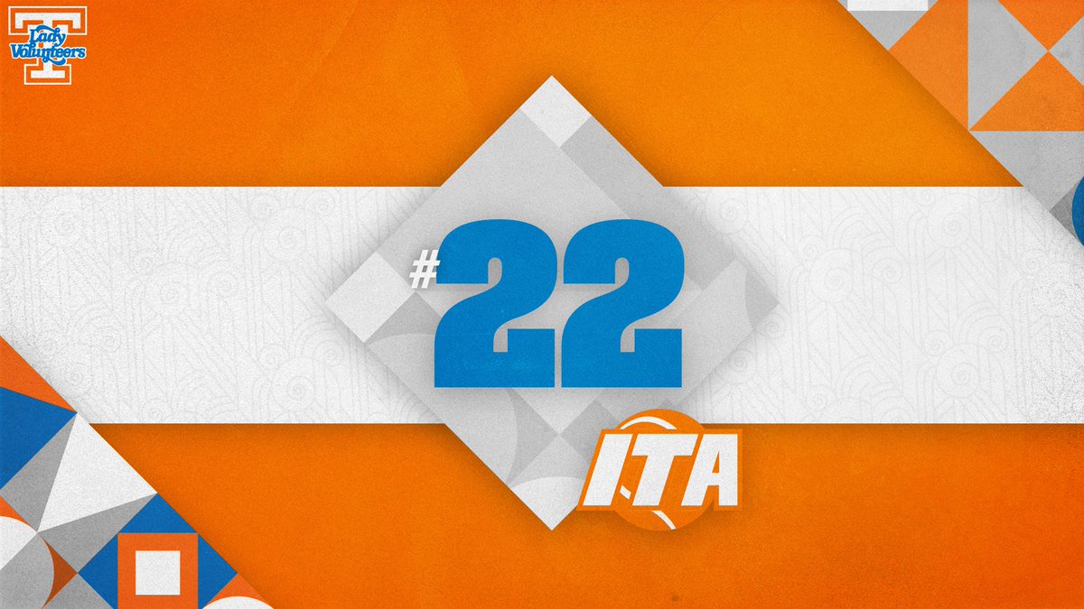 No. 2⃣2⃣ in the latest <a href="/ITA_Tennis/">ITA</a> rankings!

#GoVols