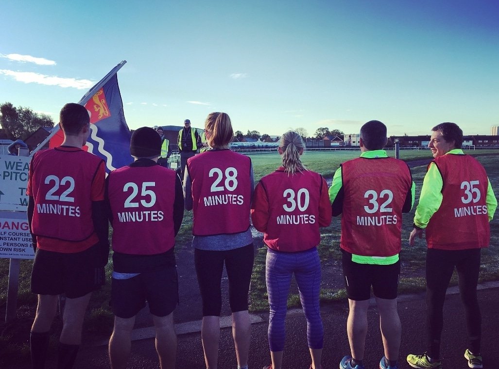 Watch out our pacers are back this Saturday at <a href="/herefordparkrun/">Hereford parkrun</a>, you can either chase the red bibs if your looking for a new personal best or we are here if you just want a bit of company around the route.