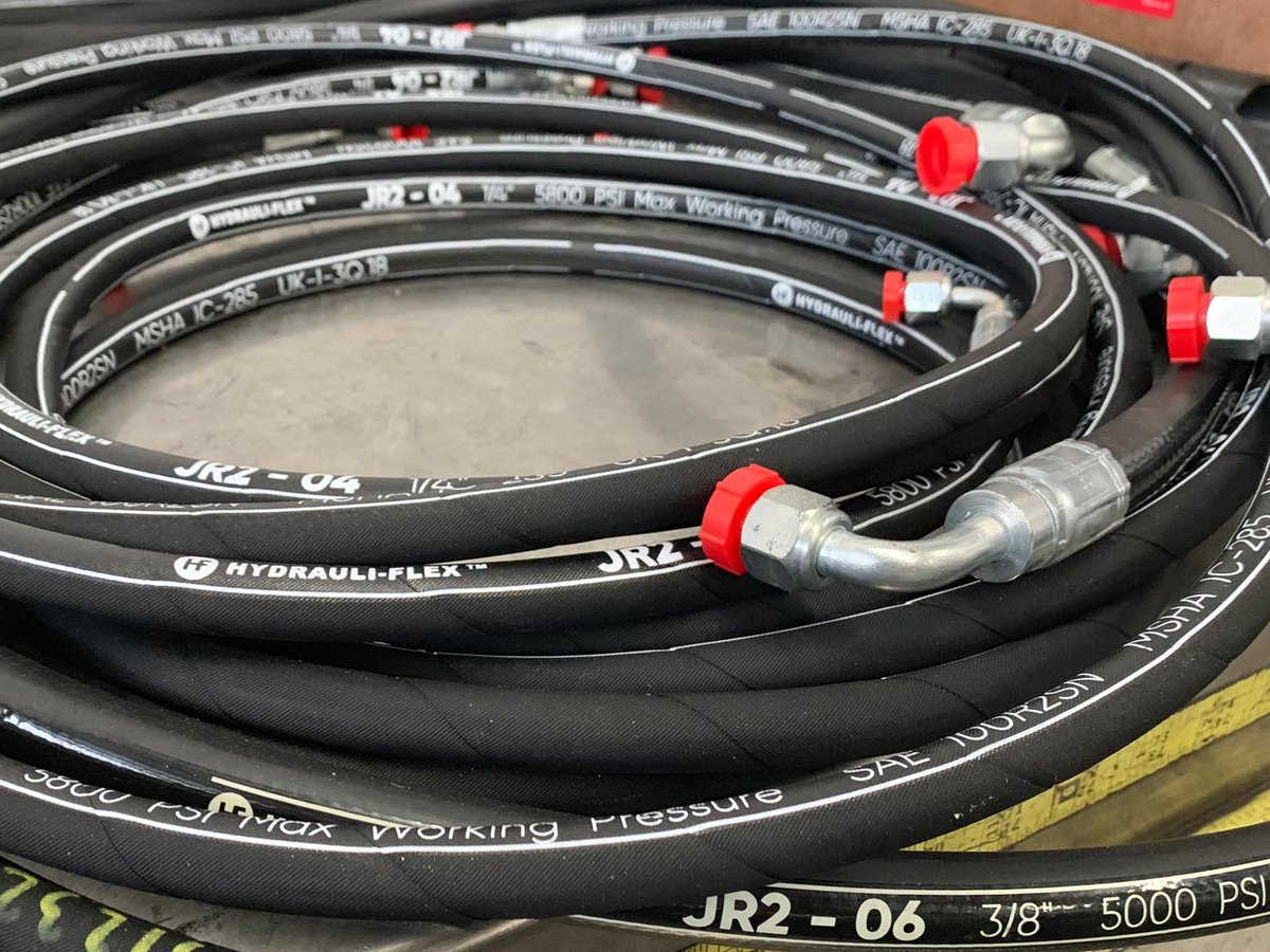 Did we mention we have the best quality and proven reliable hydraulic hoses on the market?  Hydrauli-Flex™ Rugged.Reliable.Flexible. Visit us online or call 1-800-698-5754 #hydraulichose #hydraulics #highpressure #wae2020 #rugged #flexible