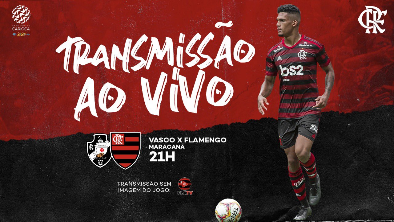 FLAMENGO X VASCO - TRANSMISSÃO AO VIVO - DIRETO DO MARACANÃ 