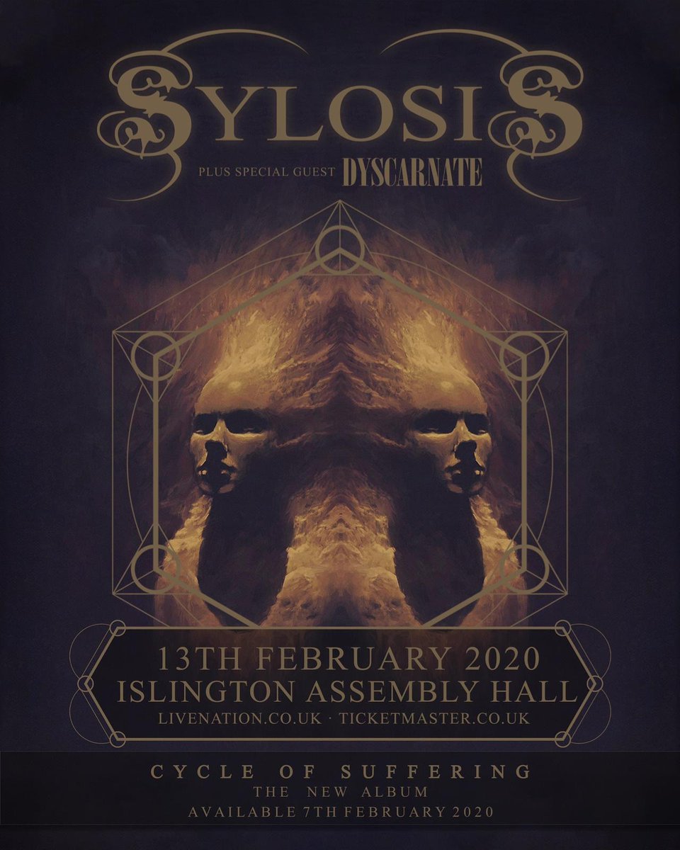 ! LONDON !

We return for one show only next month as support to Sylosis on their Cycle Of Suffering album release show. Tickets are extremely limited. DO NOT MISS OUT.

livenation.co.uk/artist/sylosis…
