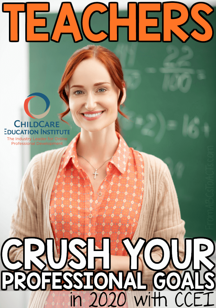 The start of a new year is the perfect time to set some new professional goals and <a href="/CCEIonline/">ChildCare Education Institute</a> can help you accomplish them!  #AD fromabcstoacts.com/new-year-new-y…
