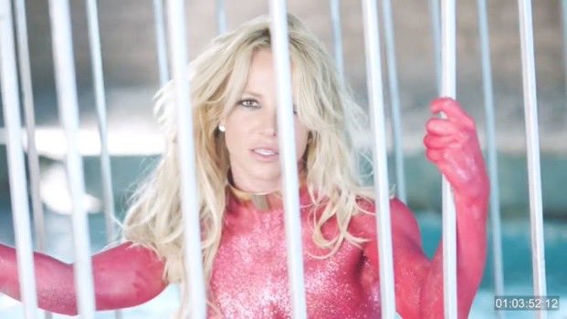 One of Britney’s music video directors said the only direction she gave him was to film her in a cage. This has been a consistent theme since she was put under a conservatorship.  #FreeBritney