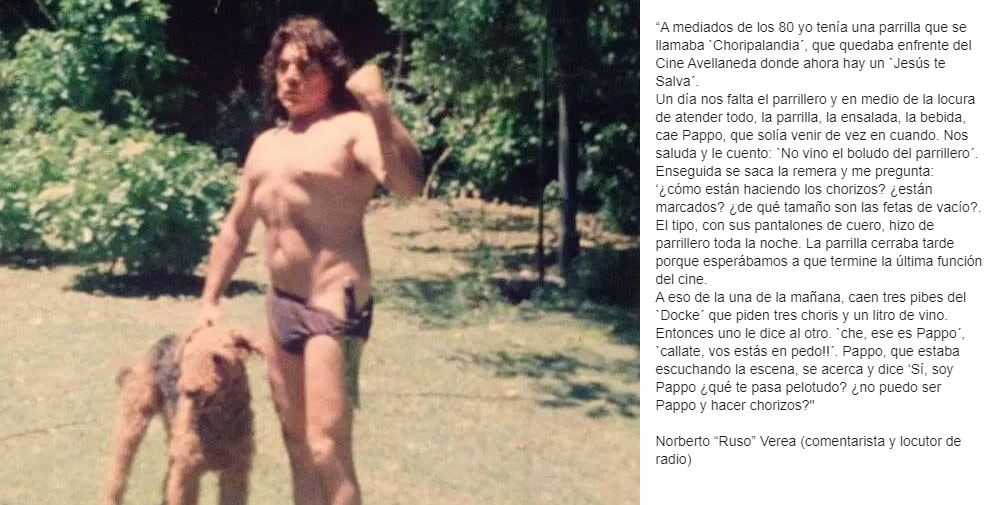 SebaVolte's tweet photo. "¿No puedo ser Pappo y hacer chorizos?" https://t.co/83TWKyrS1S